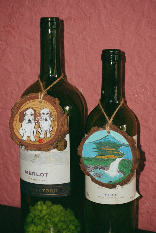 Wooden Coasters / Ornaments - ArtbyFrezia